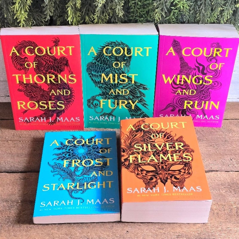 A Court of Thorns & Roses Set Mist & Fury Wings & Ruin