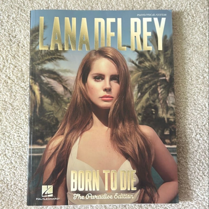 Lana Del Rey: Born to Die Paradise Edition Songbook for Vocals/Piano/Guitar