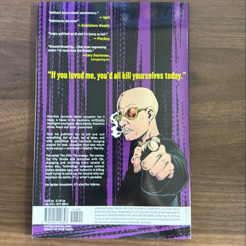 Transmetropolitan Vol. 1: Back on the Street