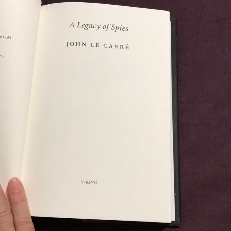 A Legacy of Spies * 1st ed./1st