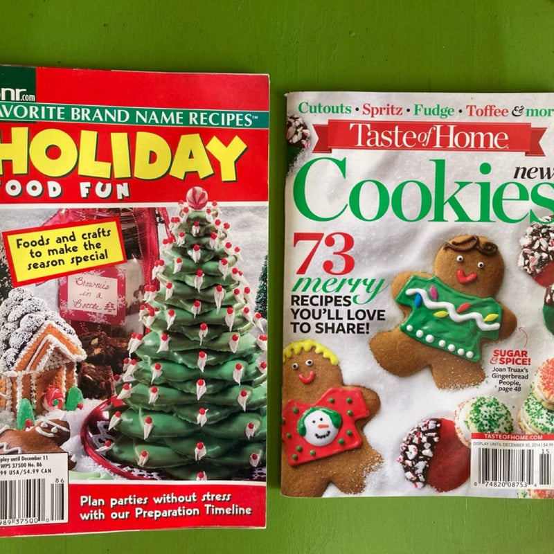 2 Holiday recipe booklets