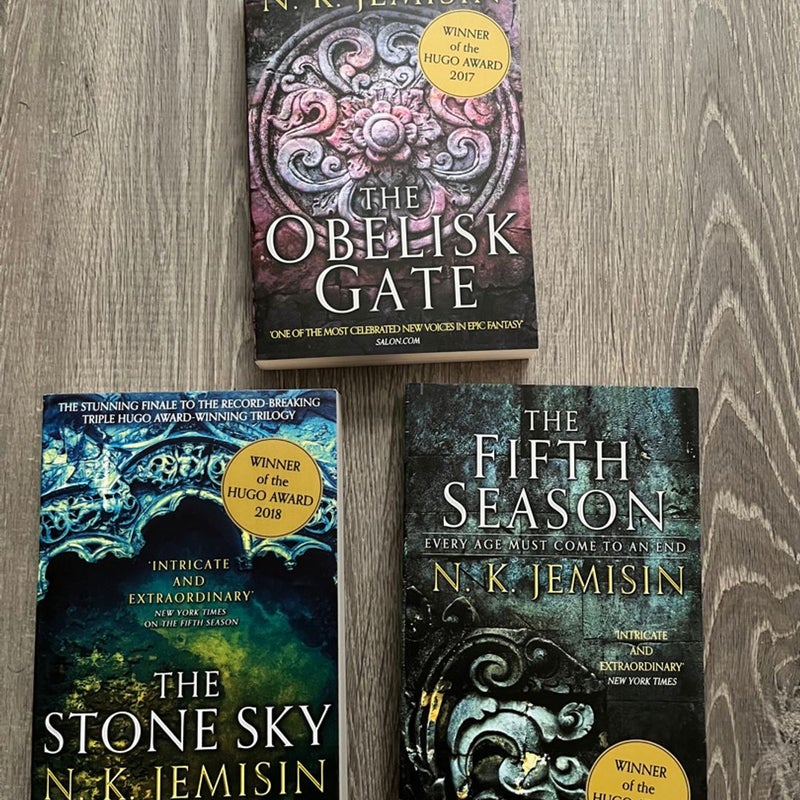 The Broken Earth Trilogy : The Fifth Season, the Obelisk Gate, the Stone Sky 