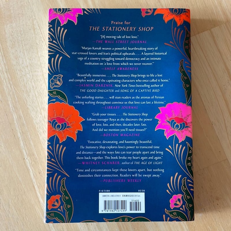 The Stationery Shop by Marjan Kamali, Paperback Pangobooks