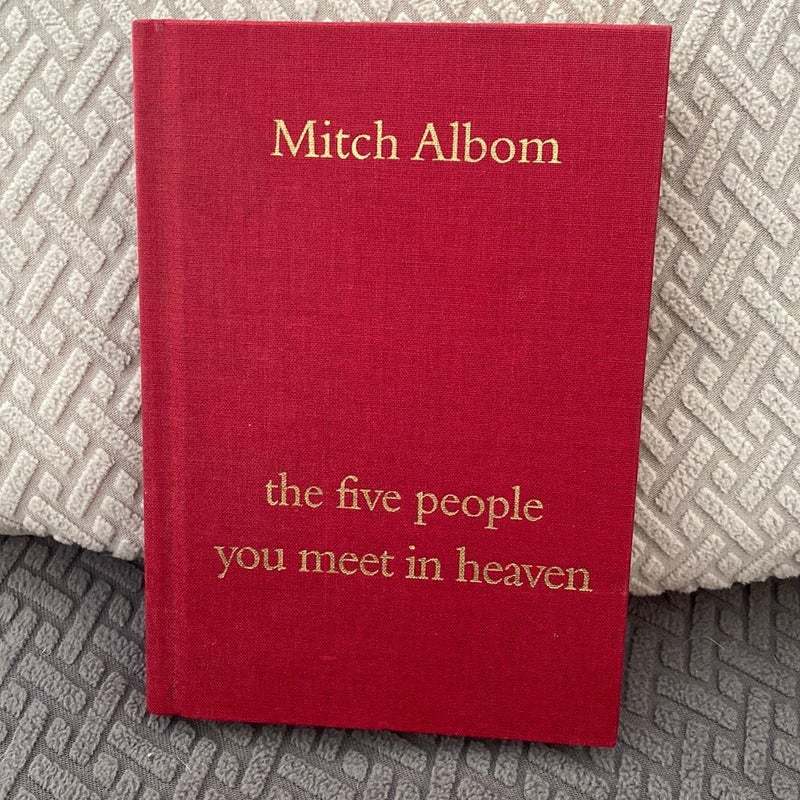 The Five People You Meet in Heaven—Signed