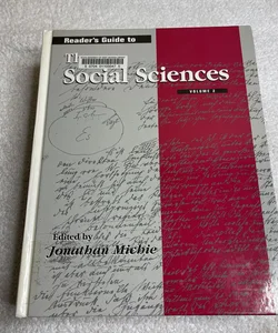 Reader's Guide to the Social Sciences vol 2 