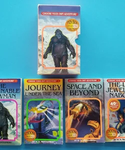 CHOOSE YOUR OWN ADVENTURE 4-BOOK BOXED SET #1 BY R.A. MONTGOMERY 2006 NEVER READ