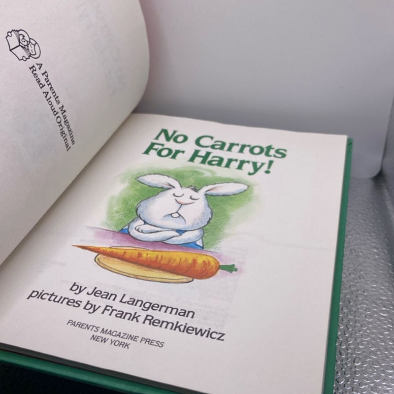 No Carrots For Harry