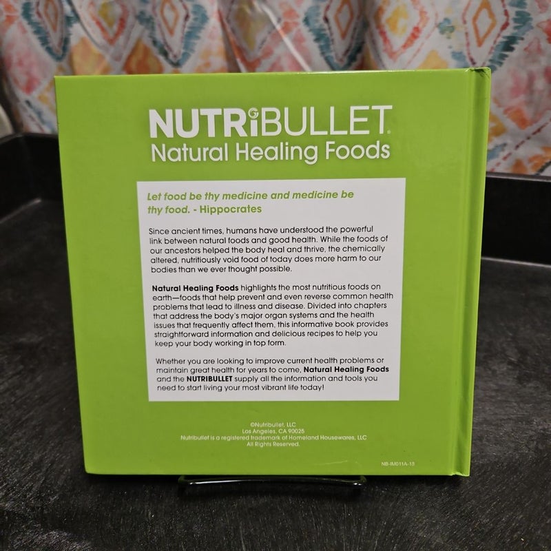 Nutri Bullet User Guide & Recipe Book; Nutri Bullet Natural Healing Foods (PB232)