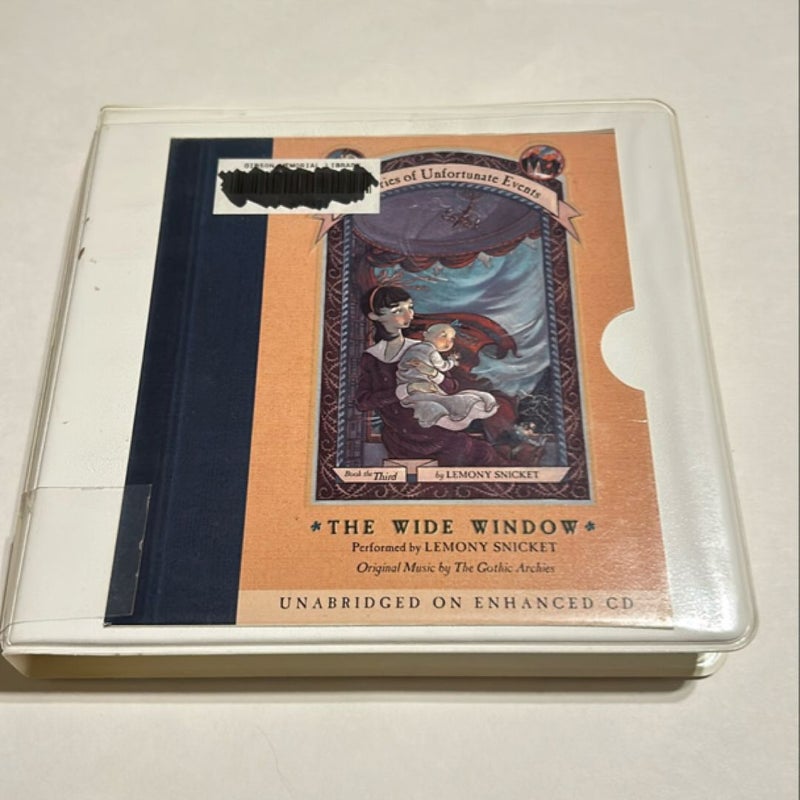 Series of Unfortunate Events #3: the Wide Window CD