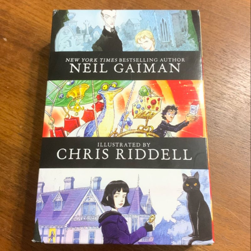 Neil Gaiman/Chris Riddell 3-Book Box Set