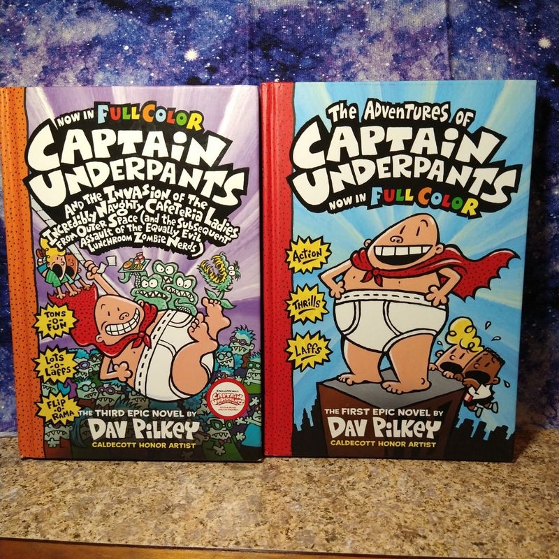 Captain Underpants and the Sensational Saga of Sir Stinks-a-Lot, set series 