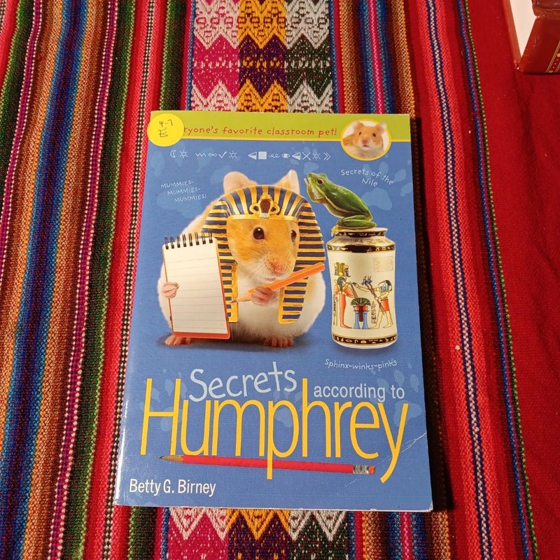 Secrets according to Humphrey B4