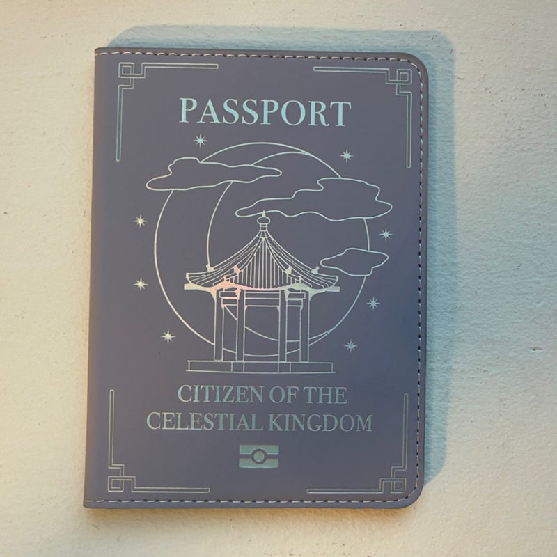 Celestial Kingdom Fairyloot Passport Cover