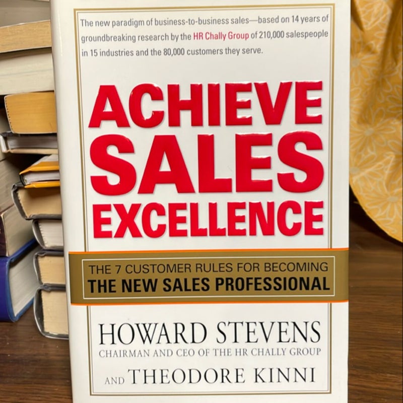 Achieve Sales Excellence