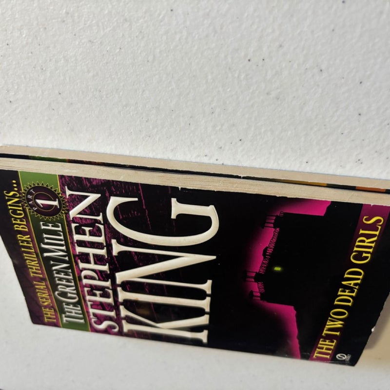 Book Bundle  of 2 Stephen King, the Green Mile 1 and 2