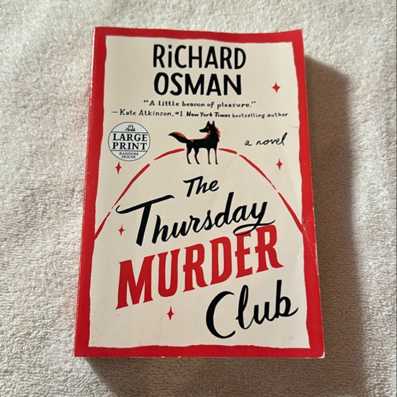 The Thursday Murder Club Large Print