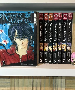 Never Give Up Vol.’s 1-8 COMPLETE