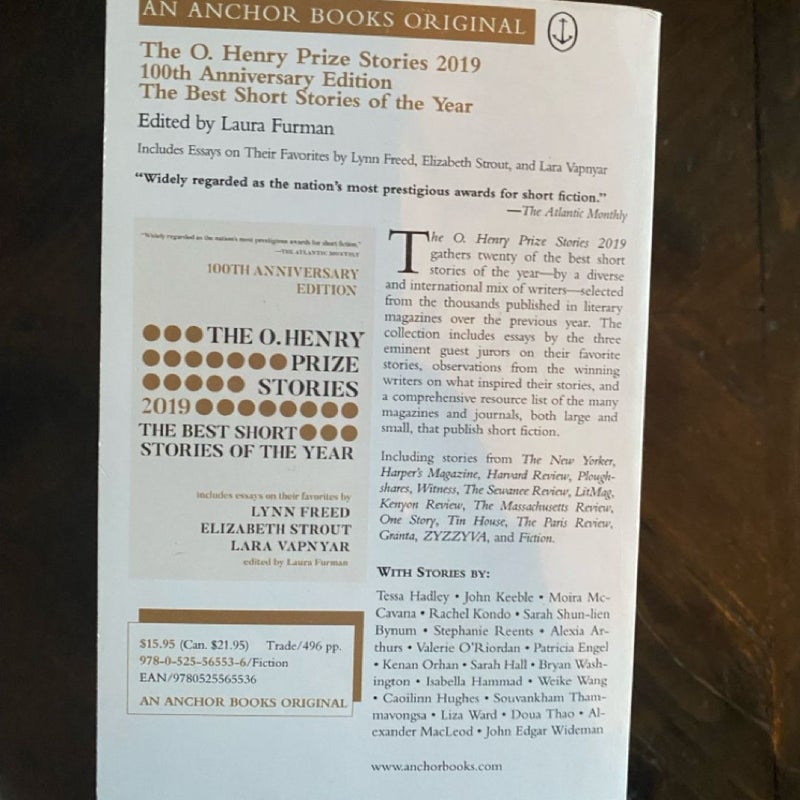 The O Henry Prize Stories 2019