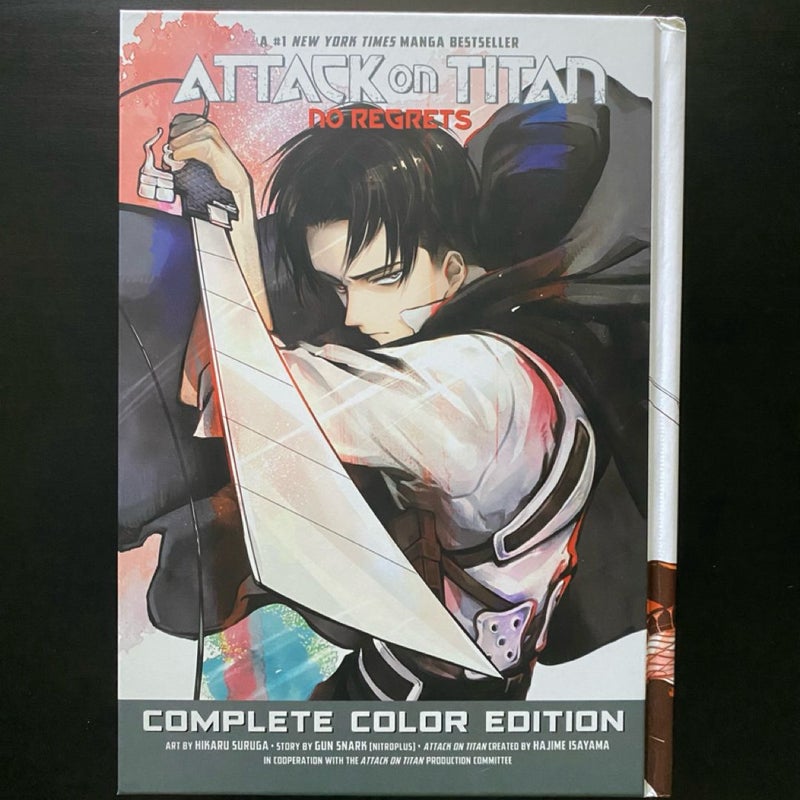 Attack on Titan: No Regrets Complete Color Edition Hardcover