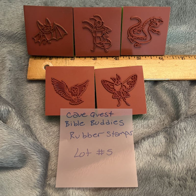 Cave Quest Foam Stamps