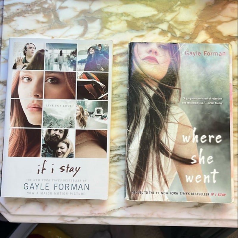 ⏳ BUNDLE: If I Stay & Where She Went