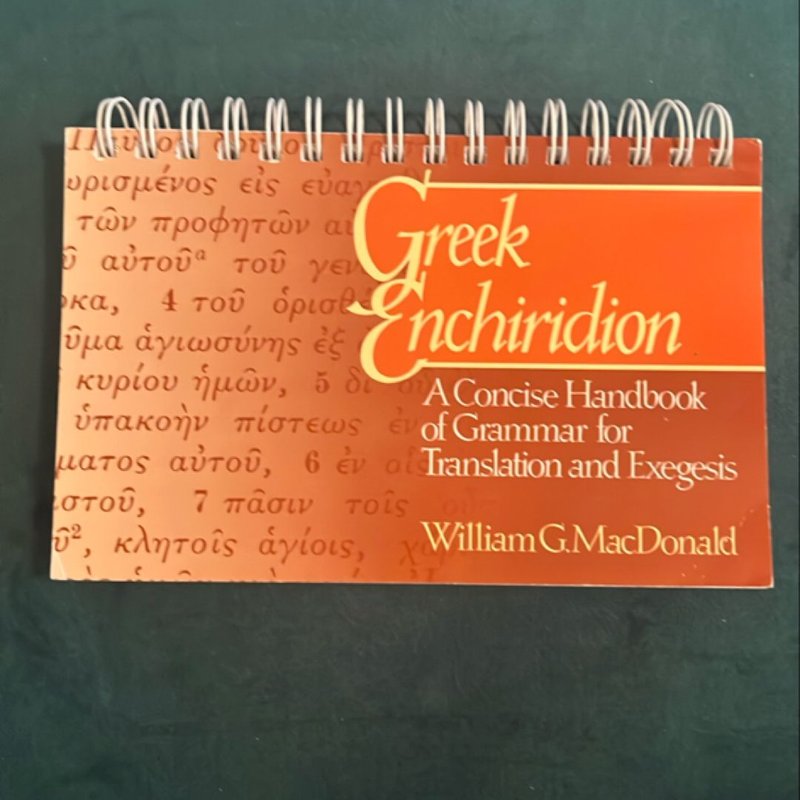 Greek Enchiridion