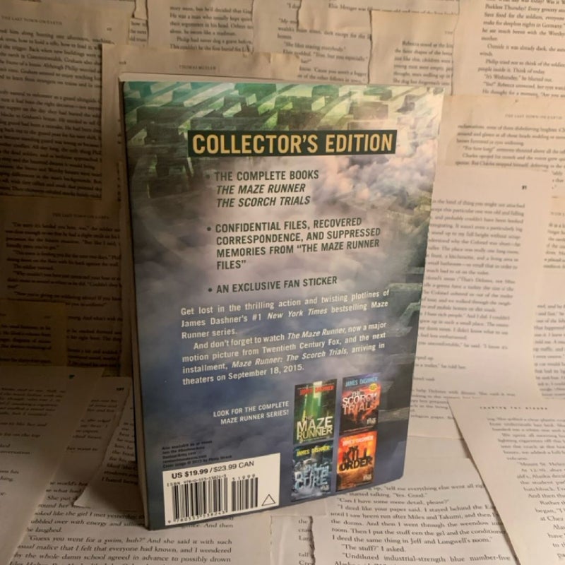 The Maze Runner Collectors Edition
