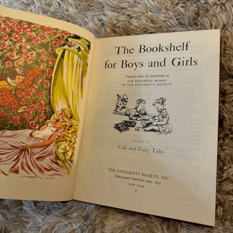 The Bookshelf for Boys and Girls Volume 3: Folk and Fairy Tales