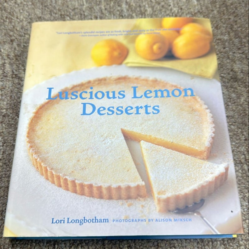 Luscious Lemon Desserts