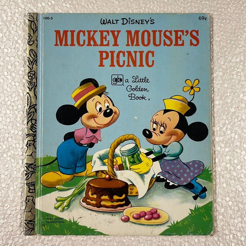 Mickey Mouse Little Golden Book BUNDLE 10 Books!