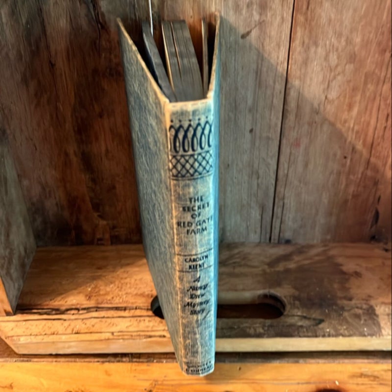 Vintage The Secret of the Red Gate Farm NANCY DREW CAROLYN KEENE 1931 HC