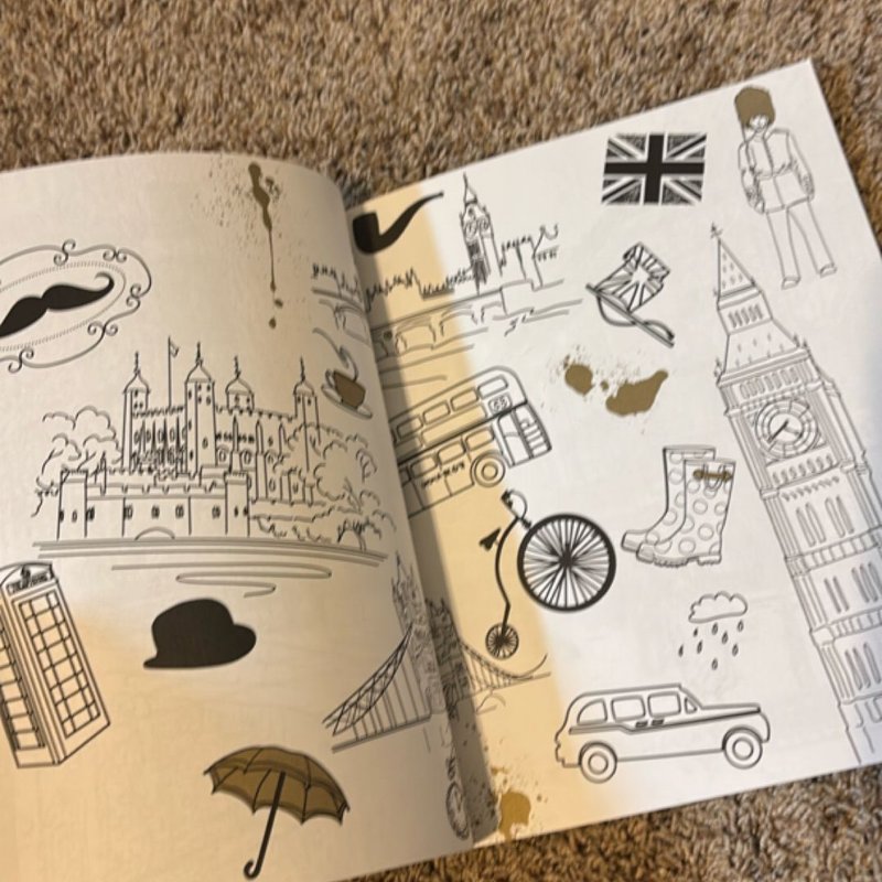 Travel Inspired Coloring