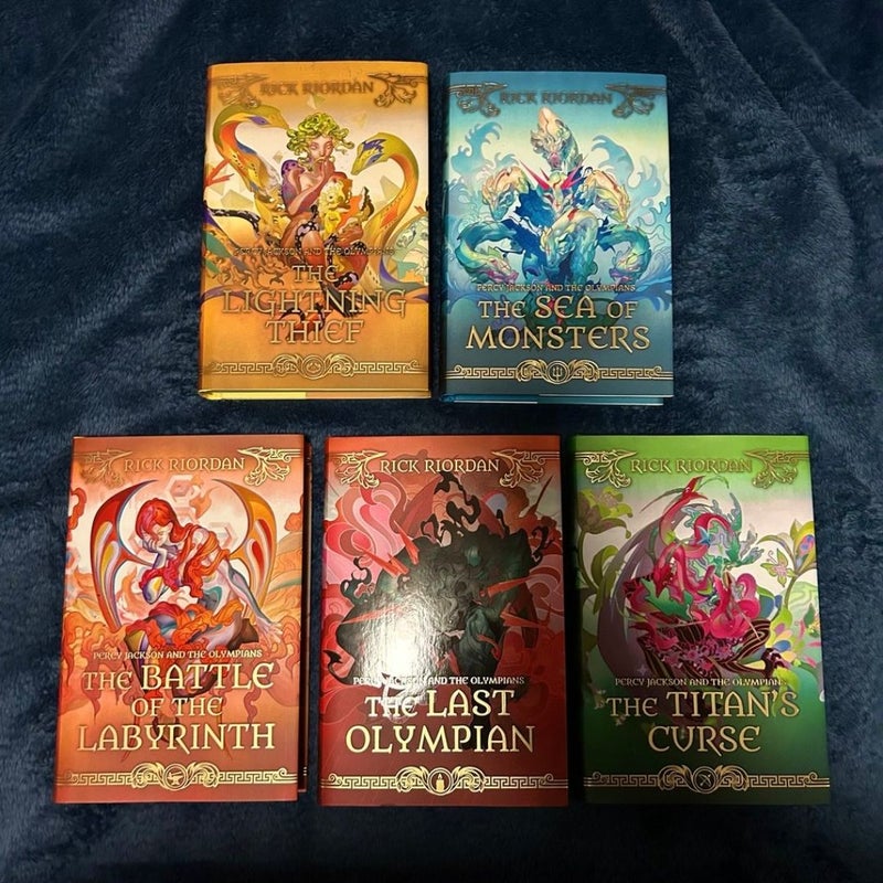 Percy Jackson Series - illumicrate Edition