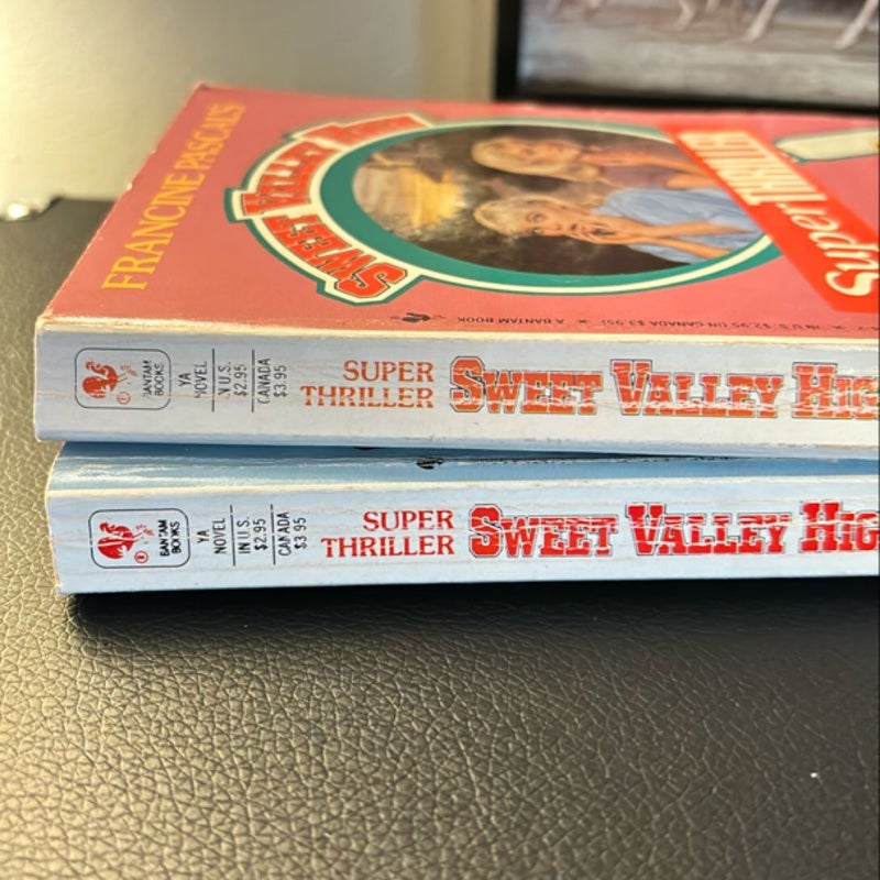 Sweet Valley High Super Thriller Bundle 