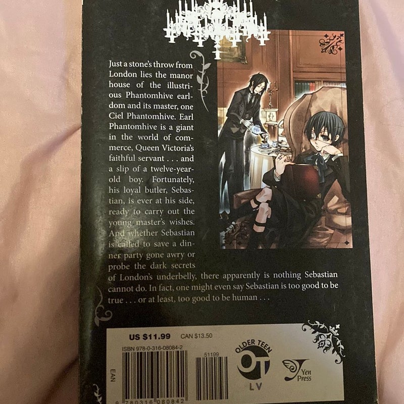 Black butler manga 1-5 