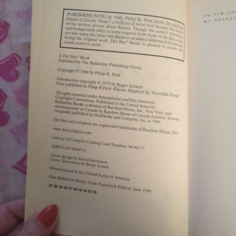 Do Androids Dream of Electric Sheep?