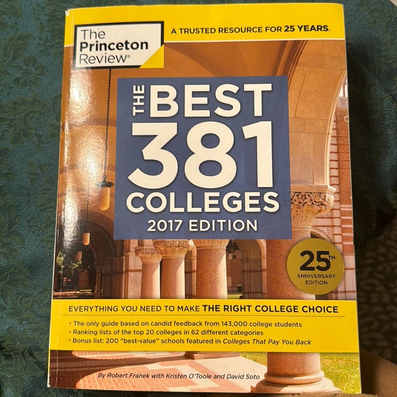 The Best 380 Colleges, 2017 Edition