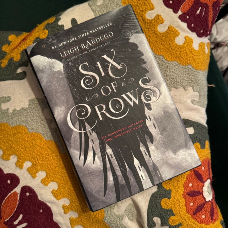 First Edition Sprayed Edge Hardcover Six of Crows