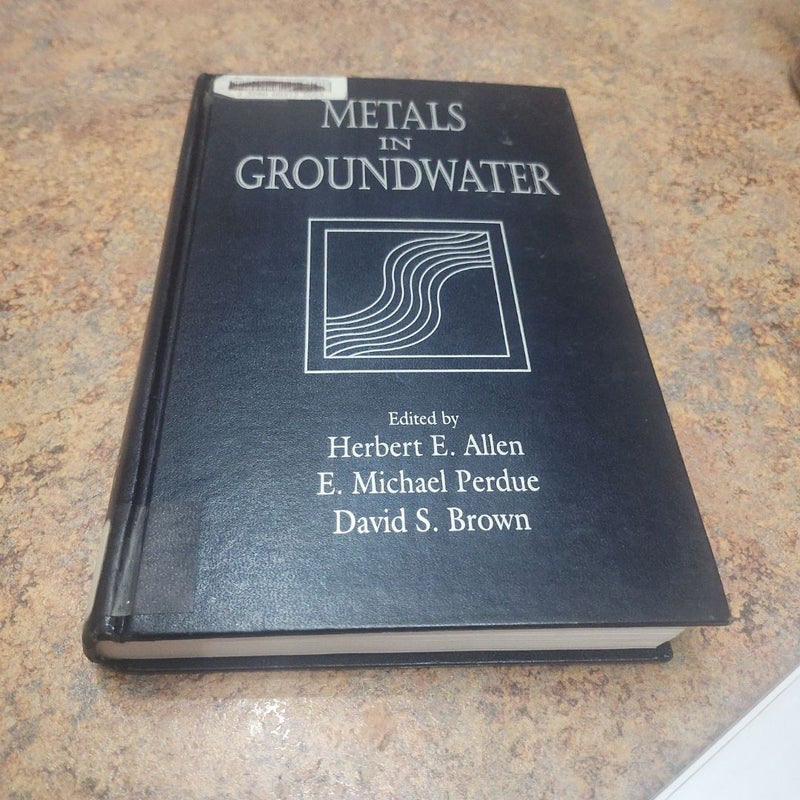 Metals in Groundwater