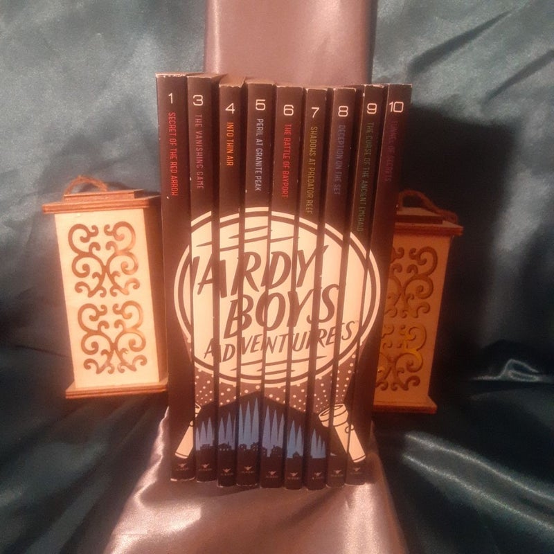 The Hardy Boys Adventures books 1, 3,4,5,6,7,8,9,10 (2020 edition paperbacks)