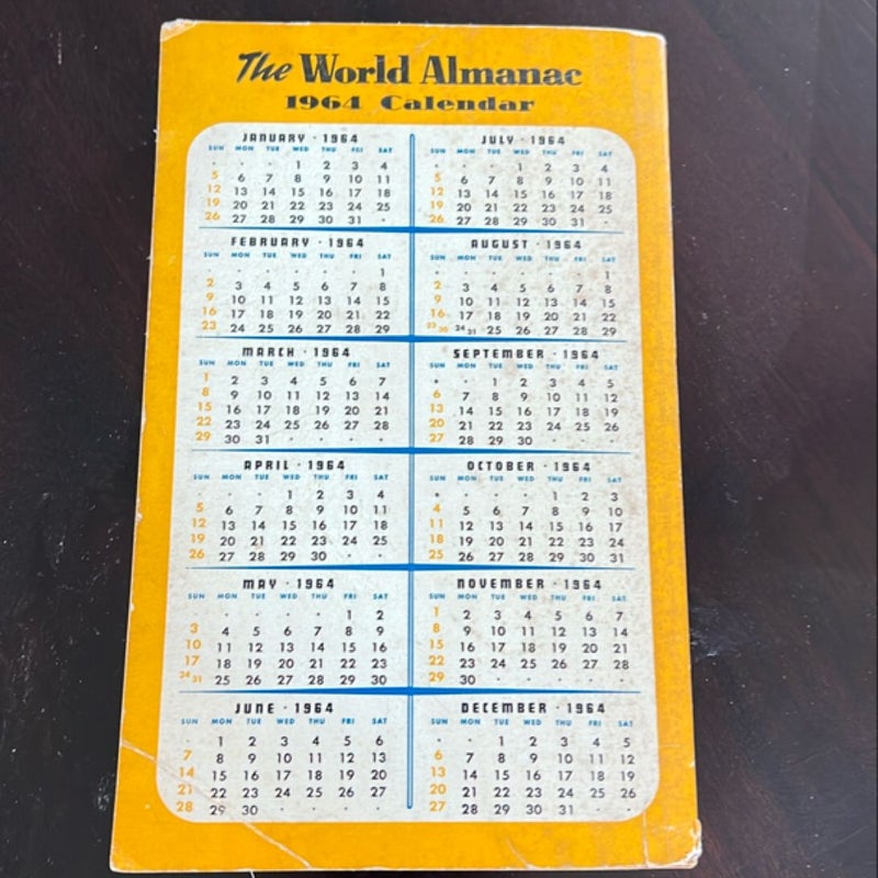 The World Almanac and Book of Facts 1964 