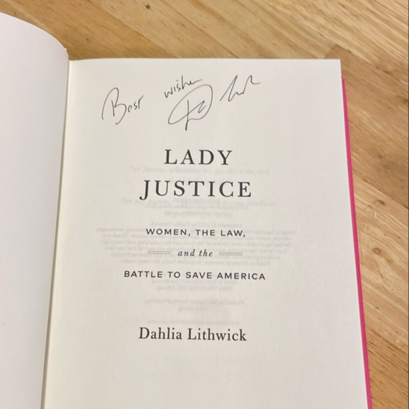 Lady Justice SIGNED