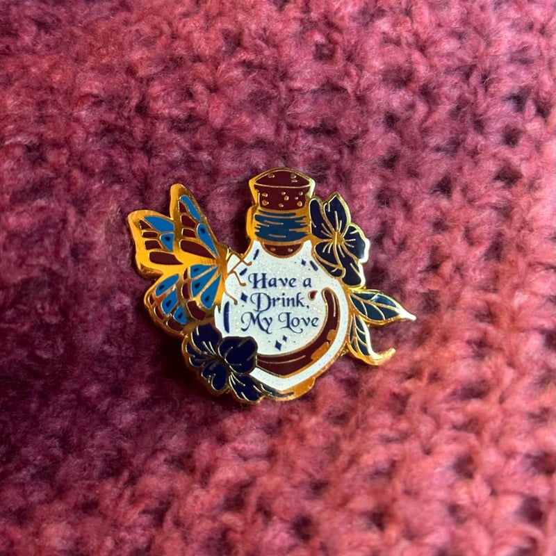 Poison Study Enamel Pin from The Bookish Box