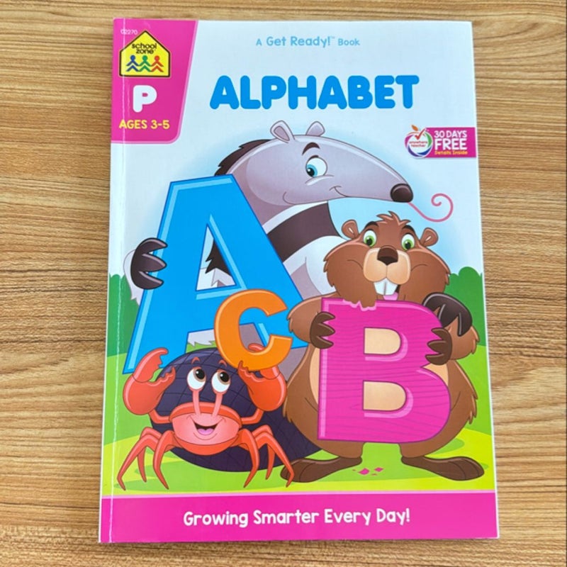 Alphabet Workbook for Ages 3-5