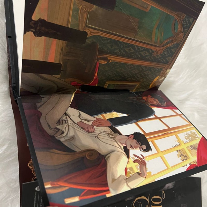 The Sins on Their Bones signed owl crate edition