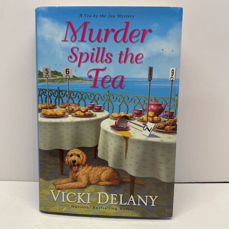 Murder Spills the Tea by Vicki Delany, Hardcover Pangobooks