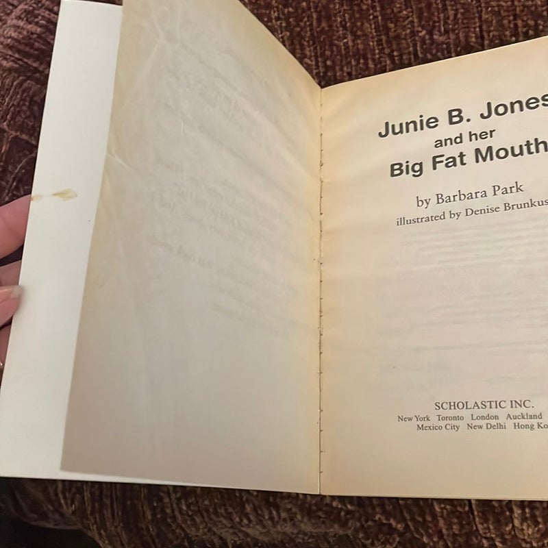 Junie B. Jones #3: Big Fat Mouth