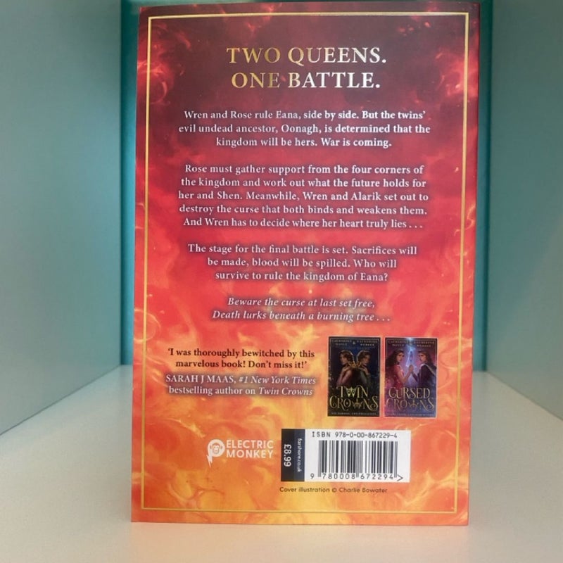 Waterstones Burning Crowns (Wren edition)