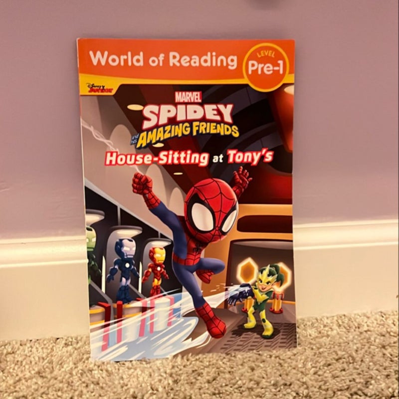 World of Reading: Spidey and His Amazing Friends Housesitting at Tony's