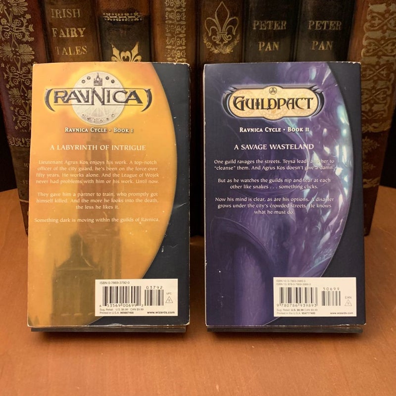 Magic The Gathering: Ravnica Cycle 1 & 2 Set: Ravnica, Guildpact, All First Edition First Printing